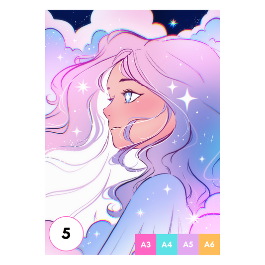 Stargaze Art Print