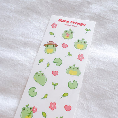 Baby Froggy Sticker Sheet