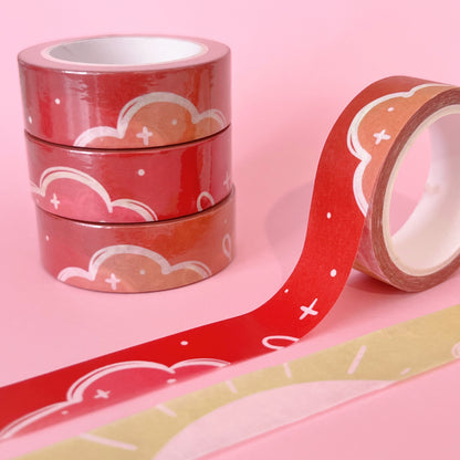 Red Sky Washi Tape