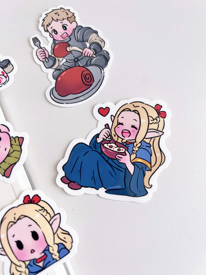 Dungeon Meal Vinyl Stickers