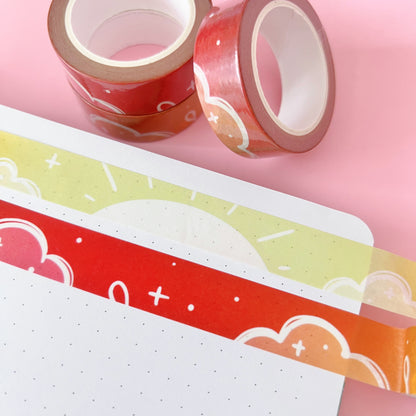Red Sky Washi Tape