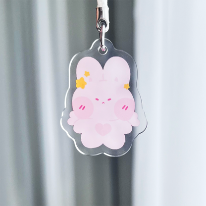 Angel Devil Bunny Charm