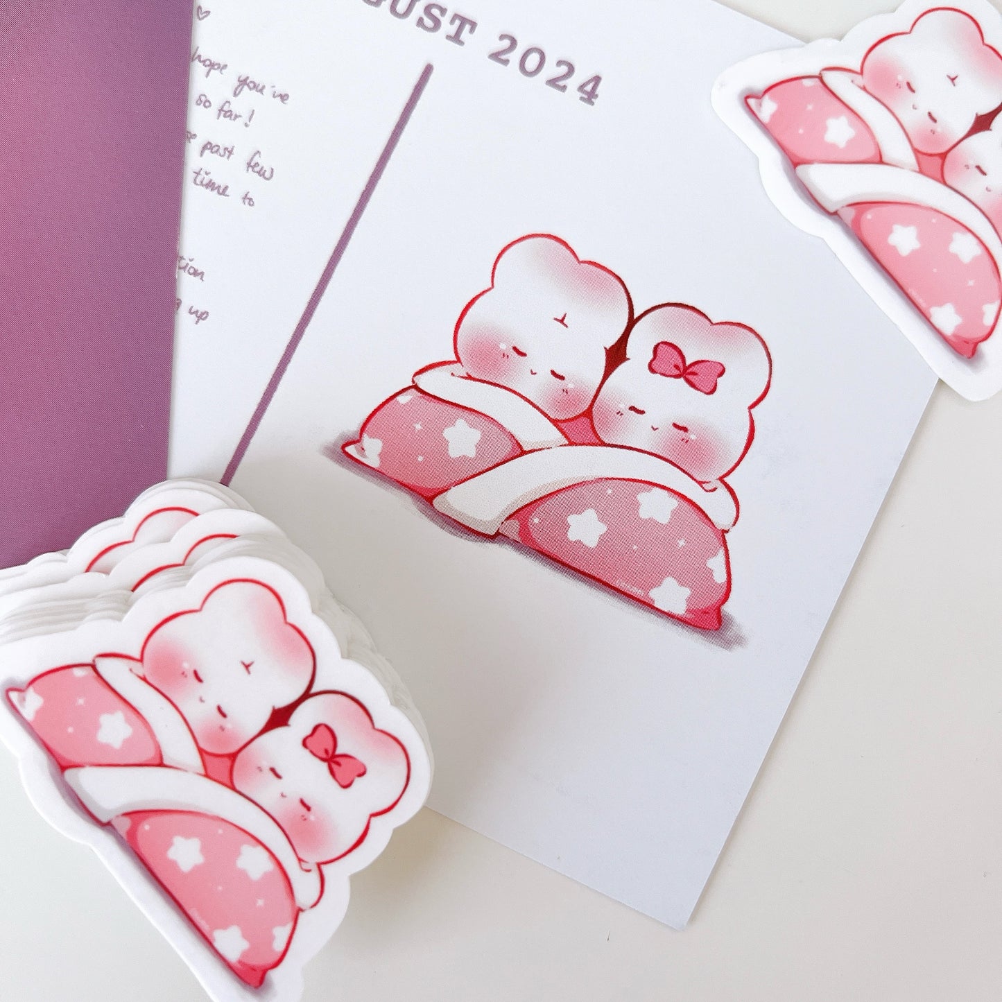 Comfy Buns Vinyl Sticker