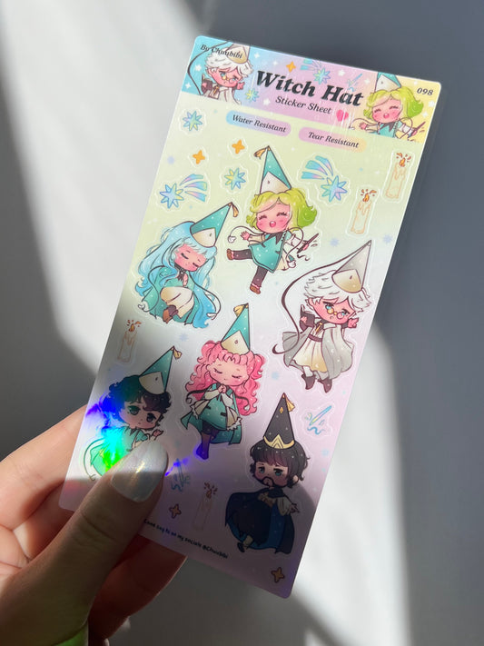 Witches Sticker Sheet