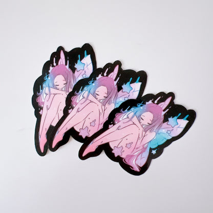 Melting Fairy Vinyl Sticker