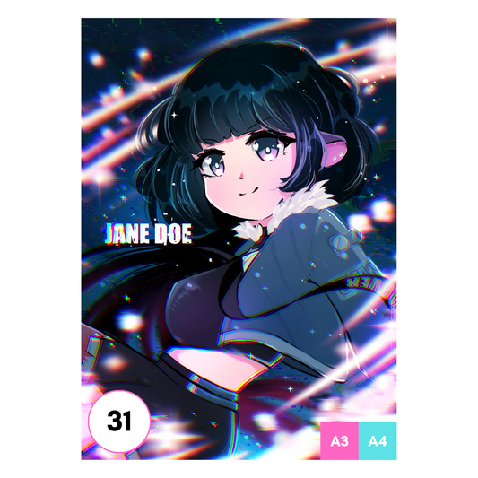 Jane Doe Art Print