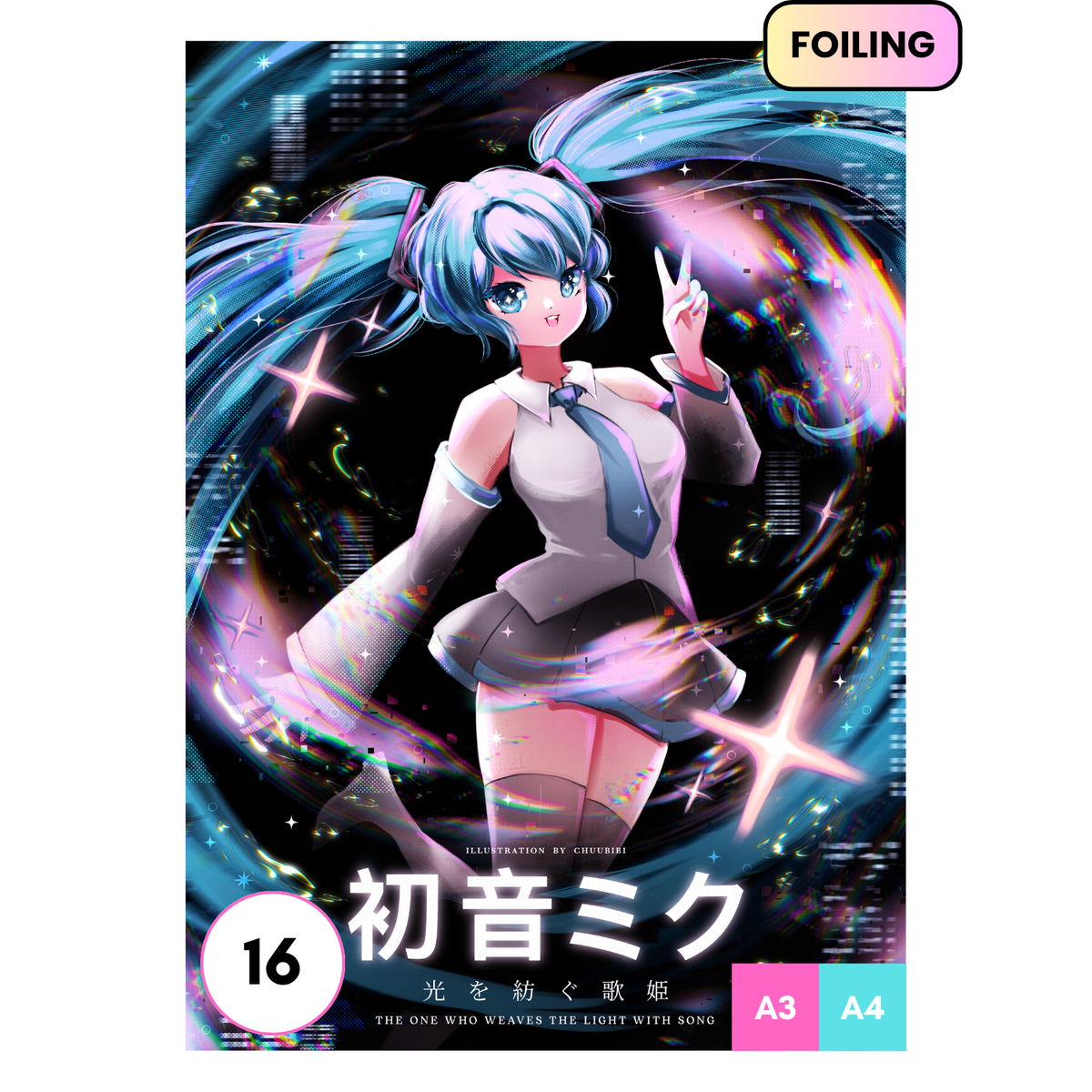 Hatsune Miku Art Print