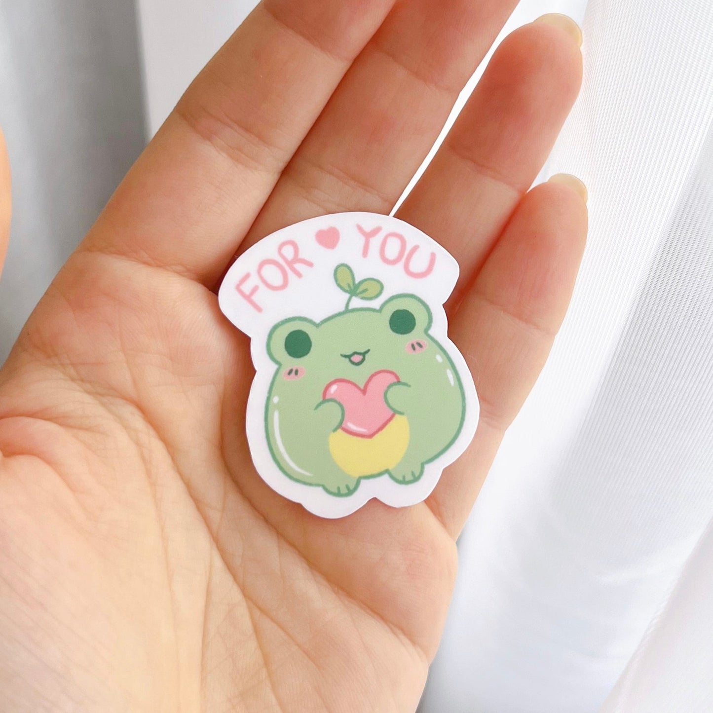 For you Froggy Sticker