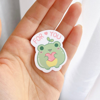 For you Froggy Sticker