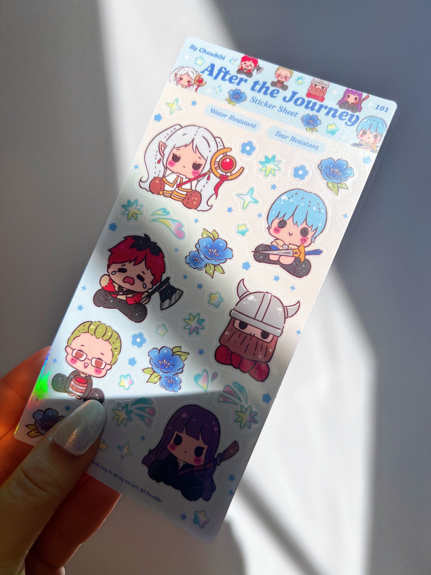 After the Journey Sticker Sheet
