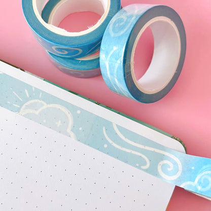 Clear Blue Sky Washi Tape