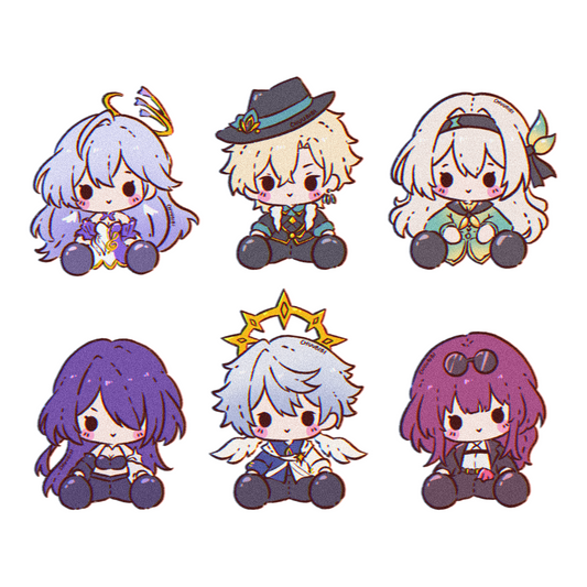 HSR Plushies Acrylic Charm