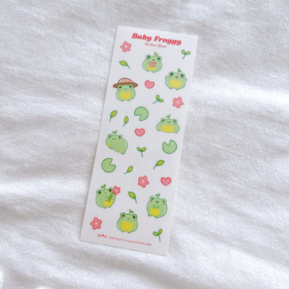 Baby Froggy Sticker Sheet