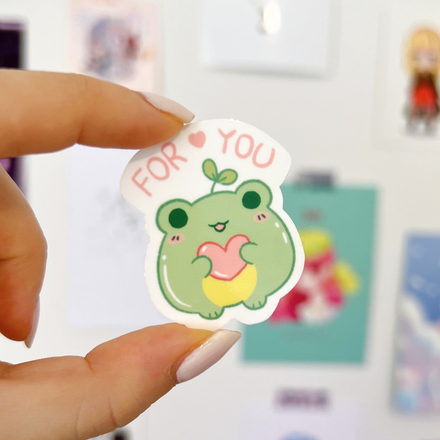 For you Froggy Sticker