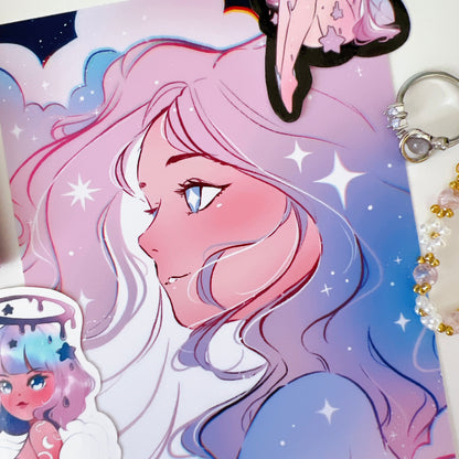 Stargaze Art Print