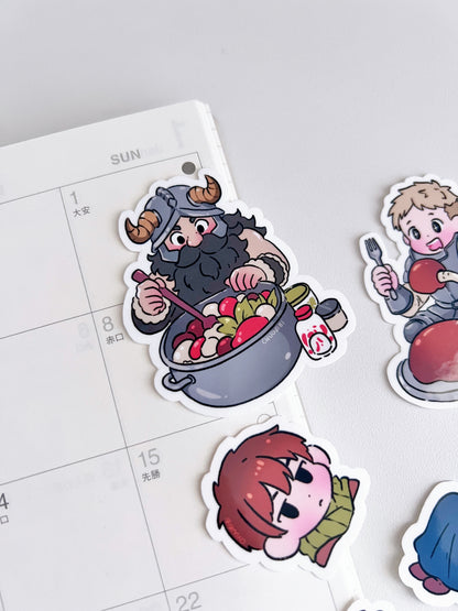 Dungeon Meal Vinyl Stickers