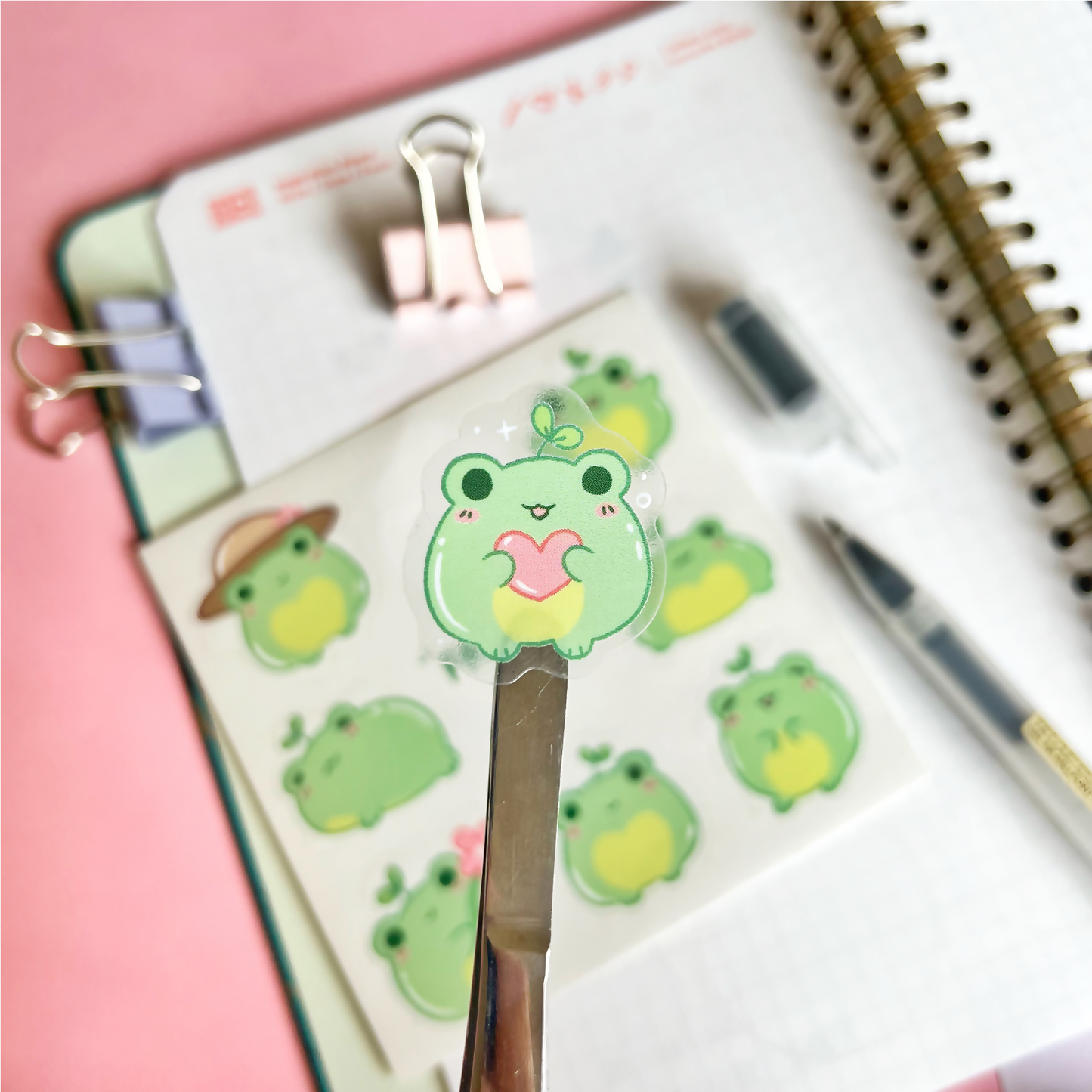 Froggy Sticker Sheet
