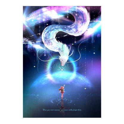 Chihiro and Haku Art Print