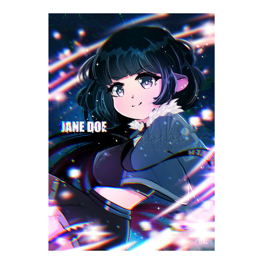 Jane Doe Art Print