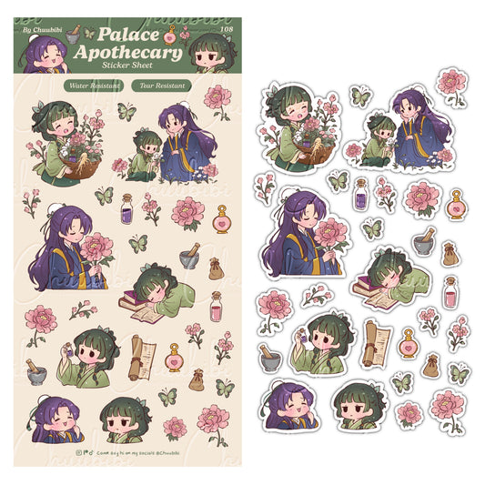 Palace Apothecary Sticker Sheet