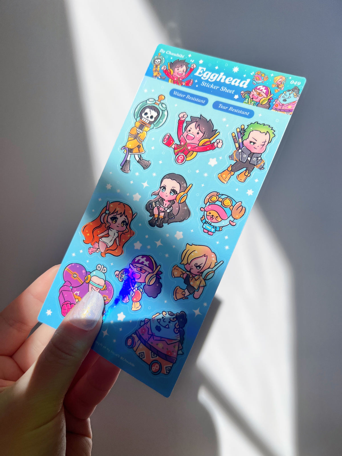 Egghead Sticker Sheet