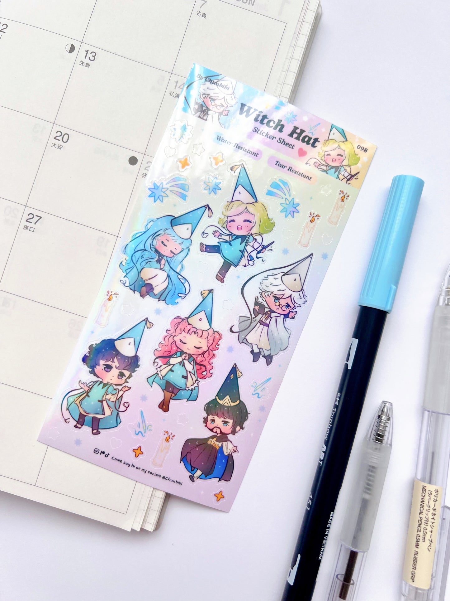 Witches Sticker Sheet