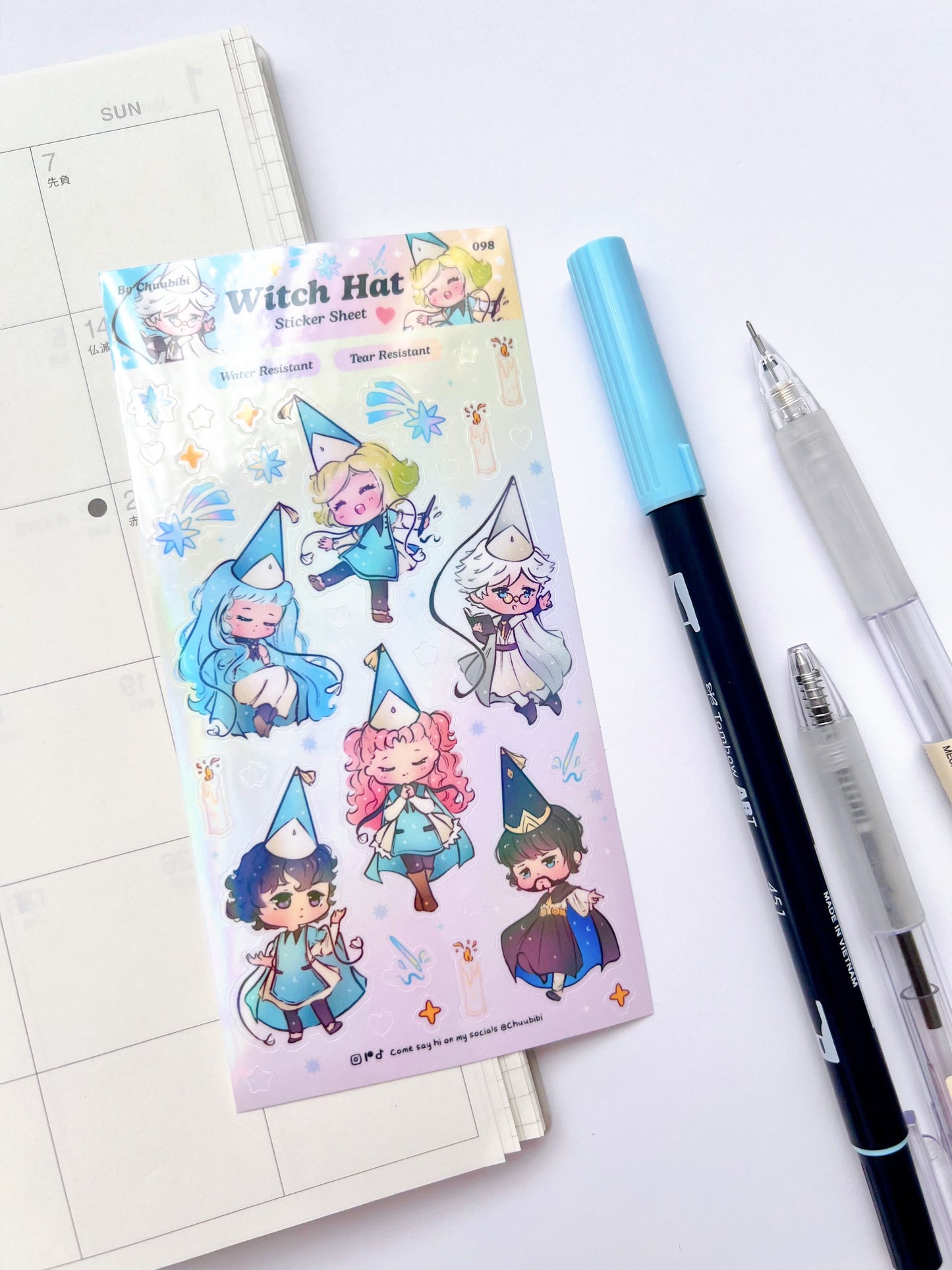 Witches Sticker Sheet