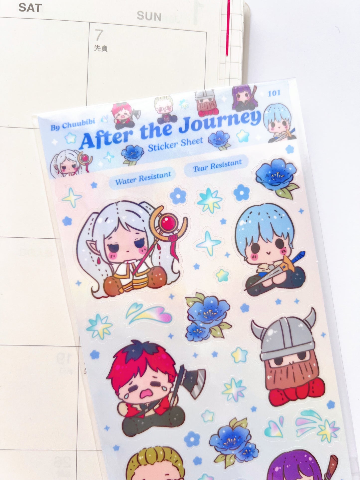 After the Journey Sticker Sheet