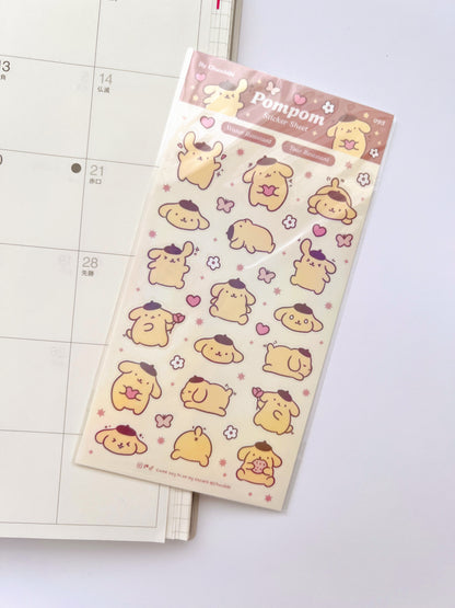 Pompom Sticker Sheet