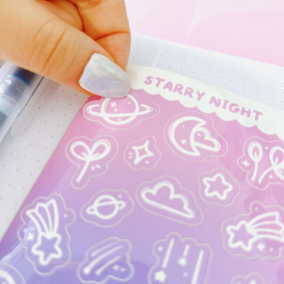 Starry Night Sticker Sheet