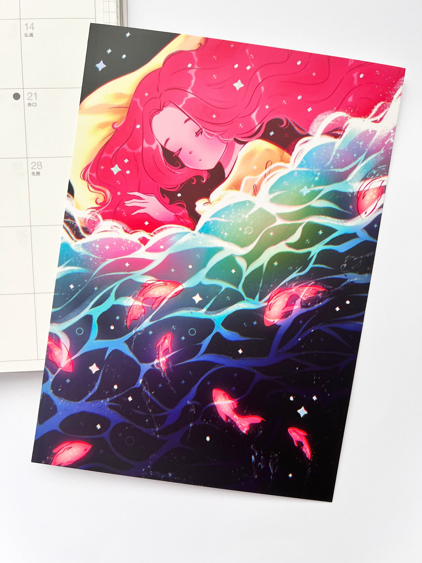 Ocean Dreams Holographic Art Print