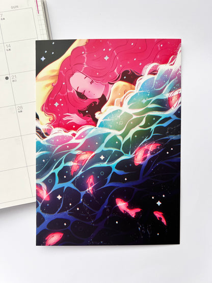 Ocean Dreams Holographic Art Print