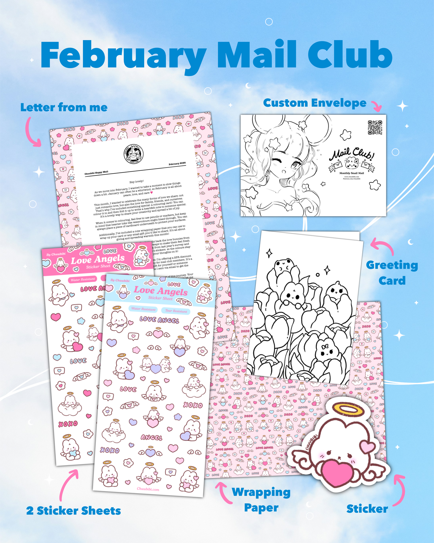 Mail Club: Monthly Snail mail