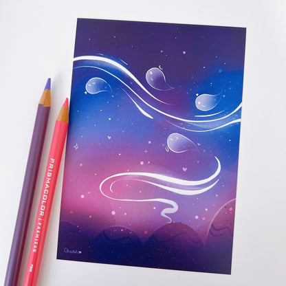 Ghosts Art Print