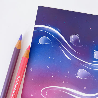Ghosts Art Print