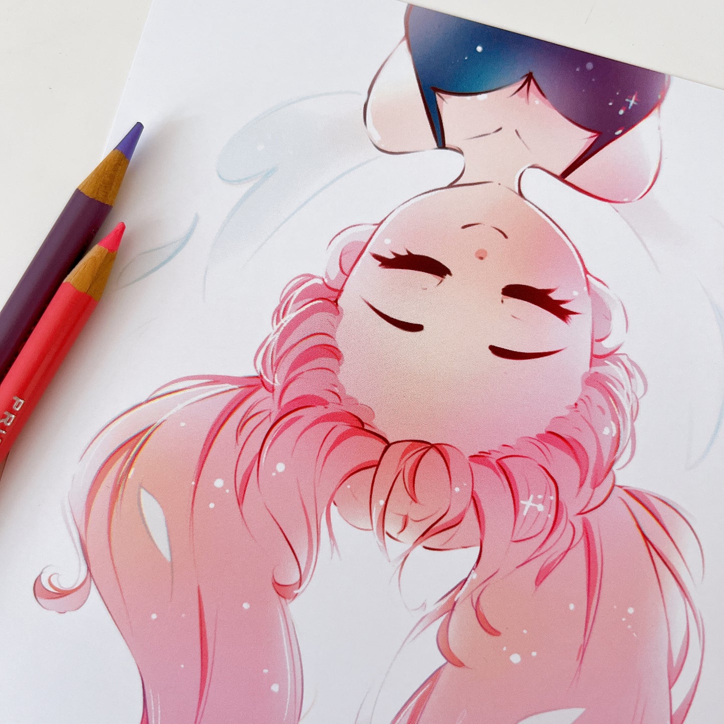 Falling Angel Art Print