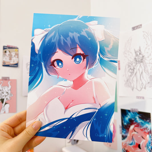 Miku Art Print