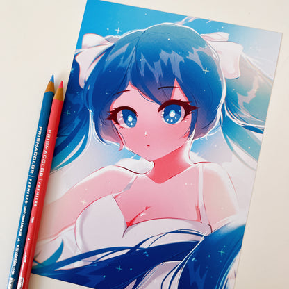 Miku Art Print
