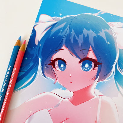 Miku Art Print
