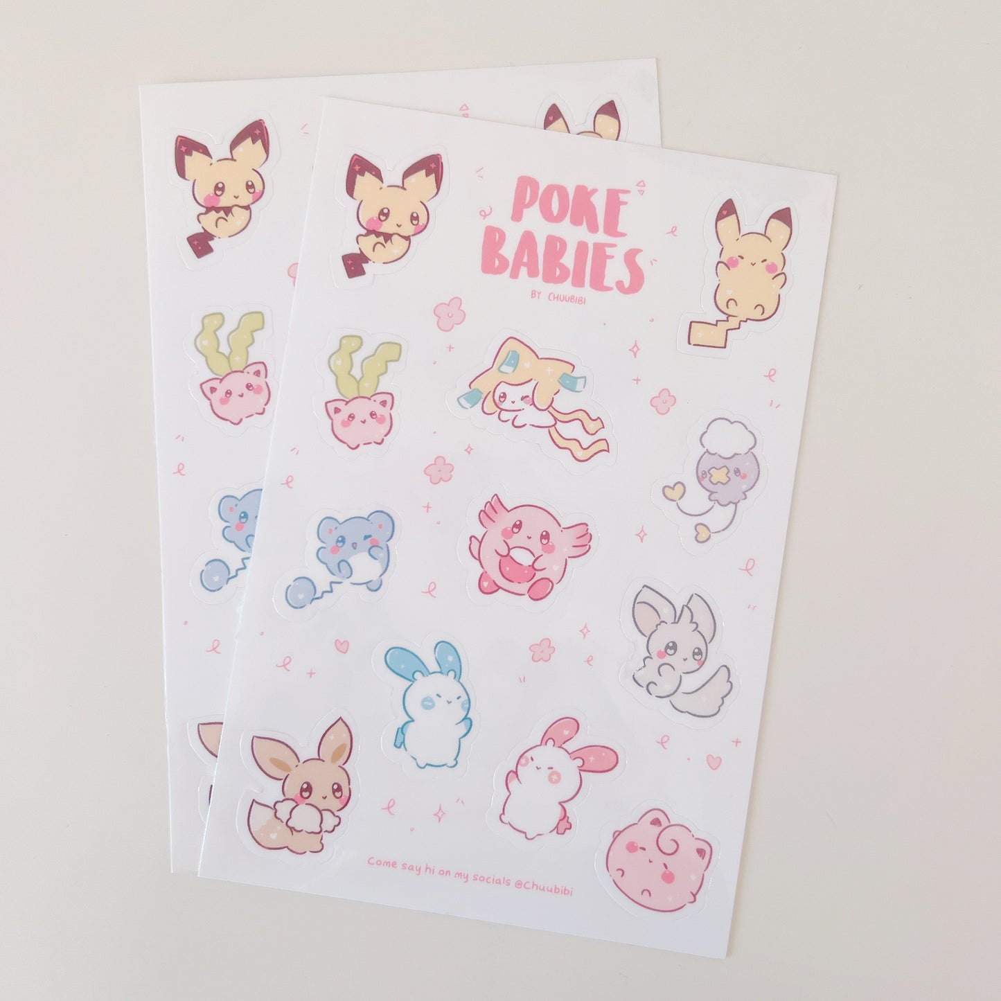 Poke Babies Sticker Sheet