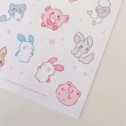 Poke Babies Sticker Sheet