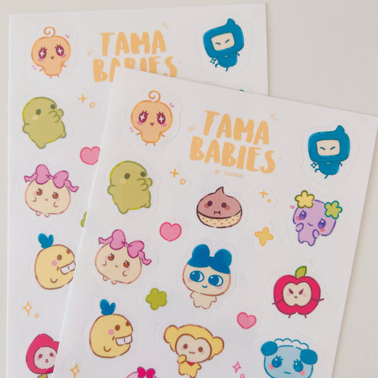 Tama Babies Sticker Sheet