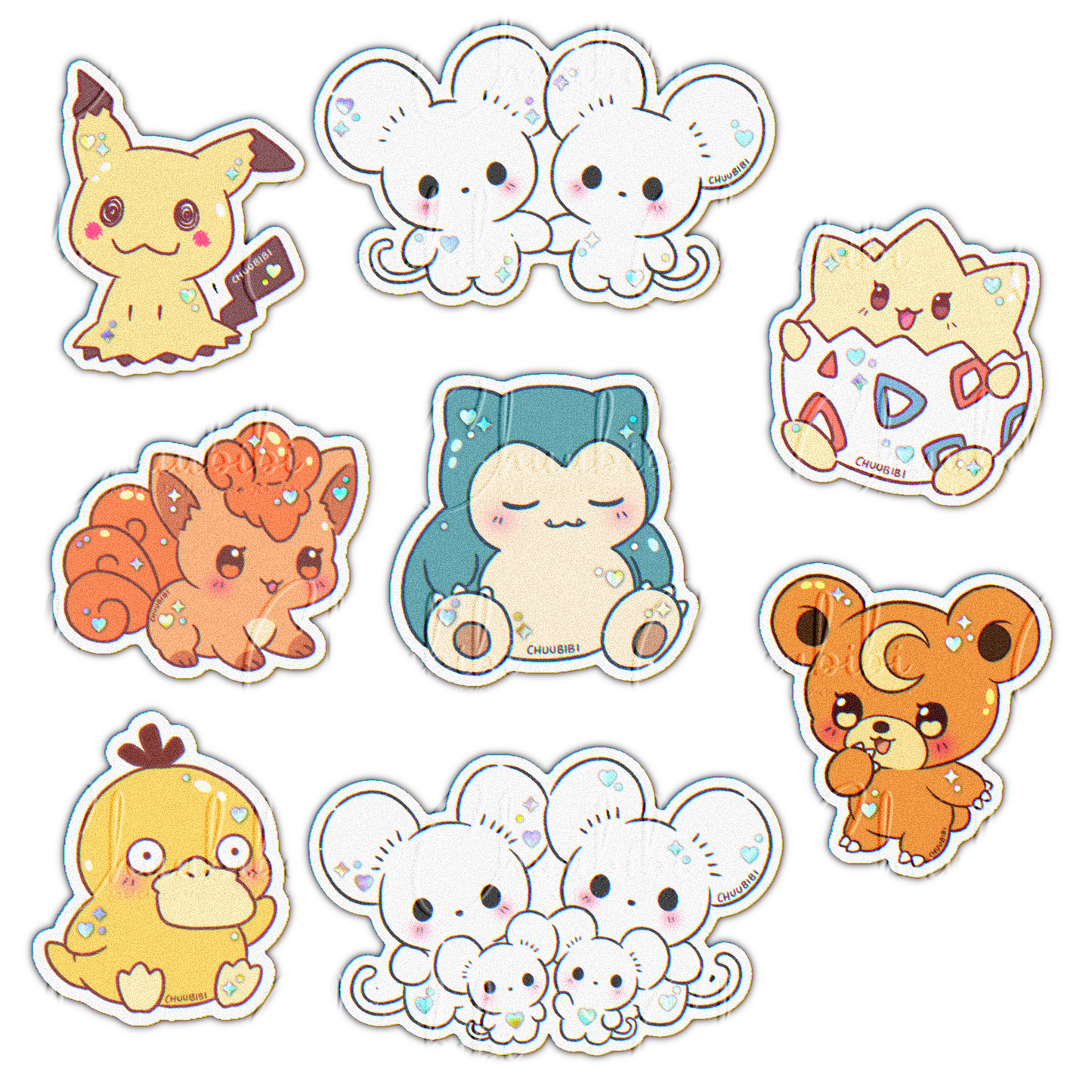 Poke Baby Vinyl Stickers