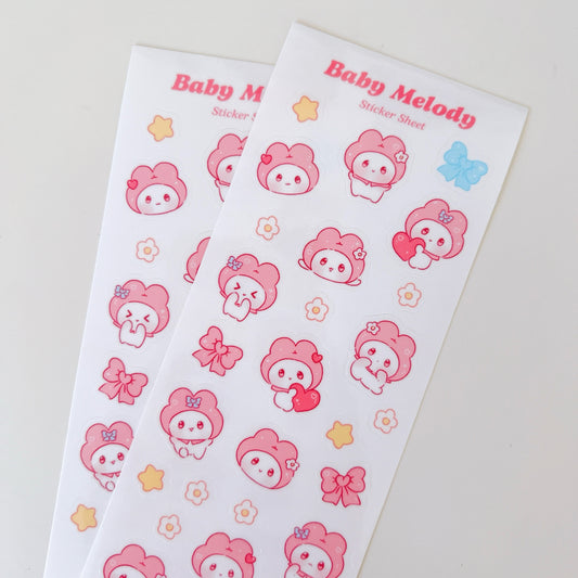 Baby Melody Sticker Sheet