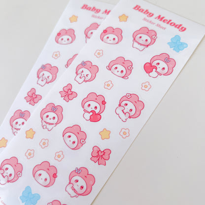 Baby Melody Sticker Sheet