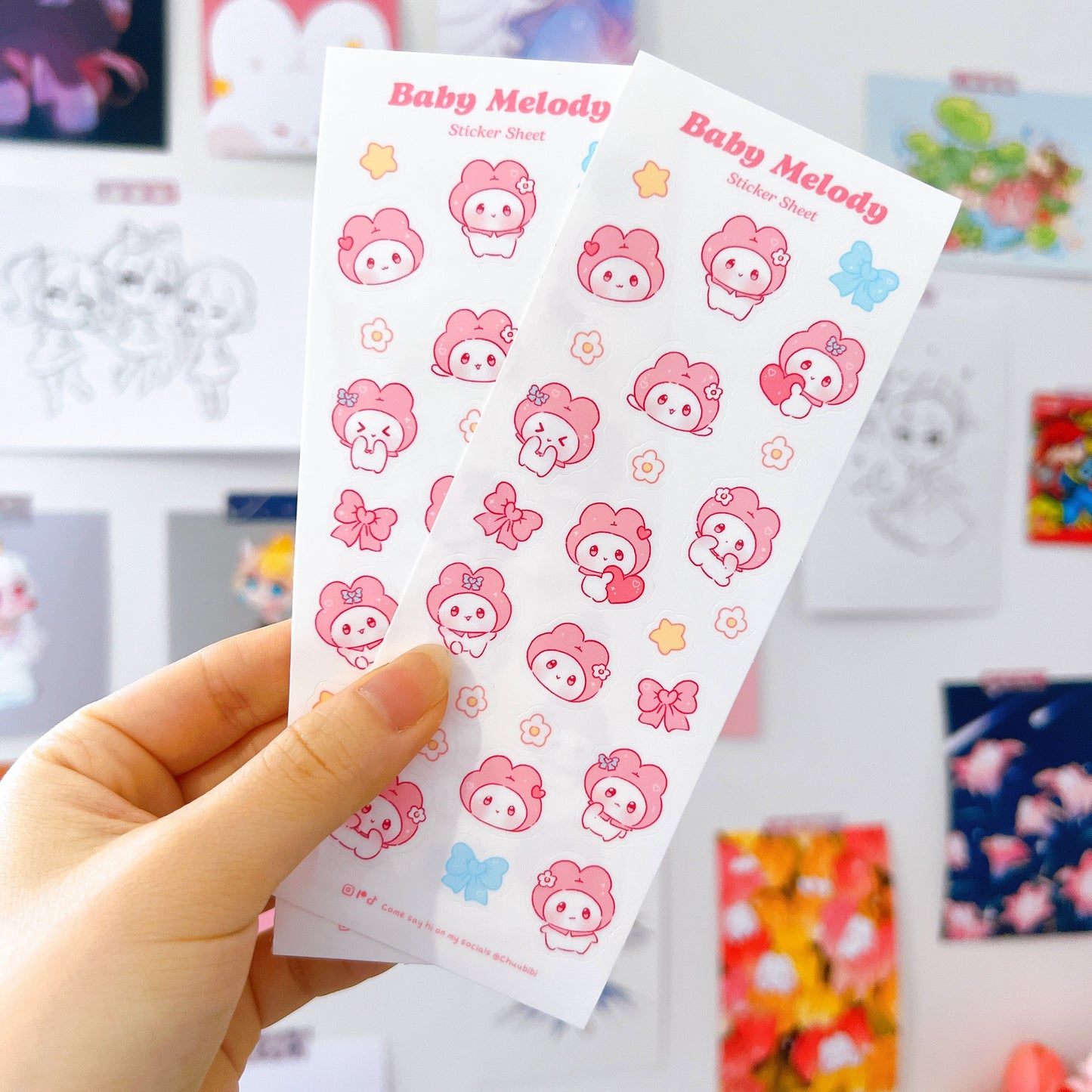 Baby Melody Sticker Sheet