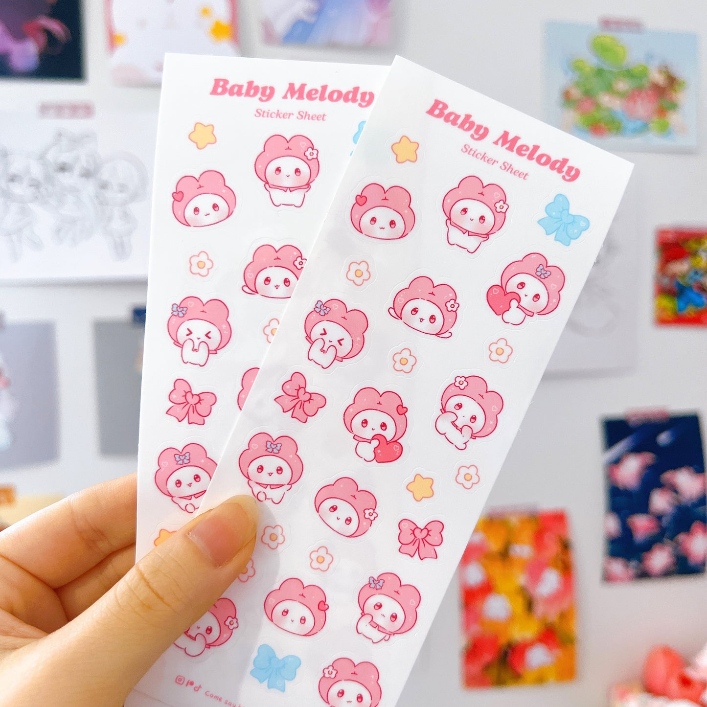 Baby Melody Sticker Sheet