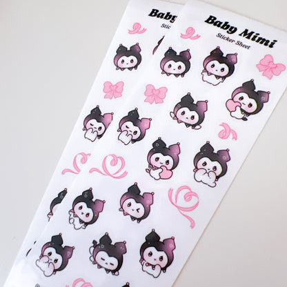 Baby Mimi Sticker Sheet