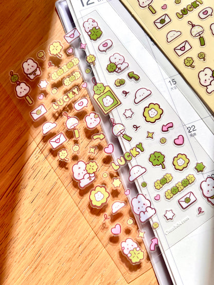 Lucky Bunny Sticker Sheet