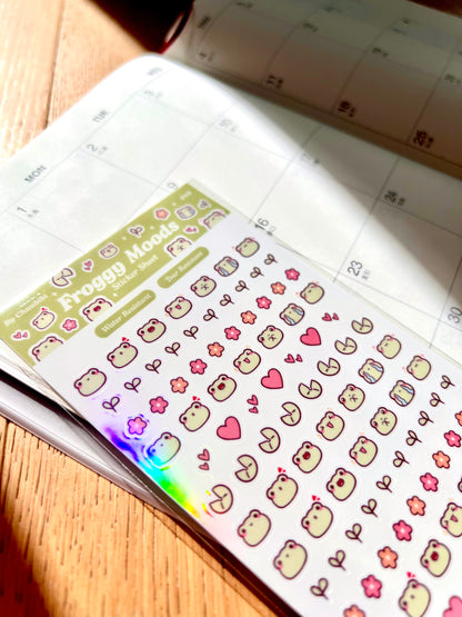 Froggy Mood Sticker Sheet
